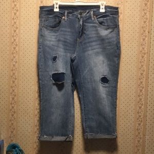 Time and Tru cropped jeans size 16